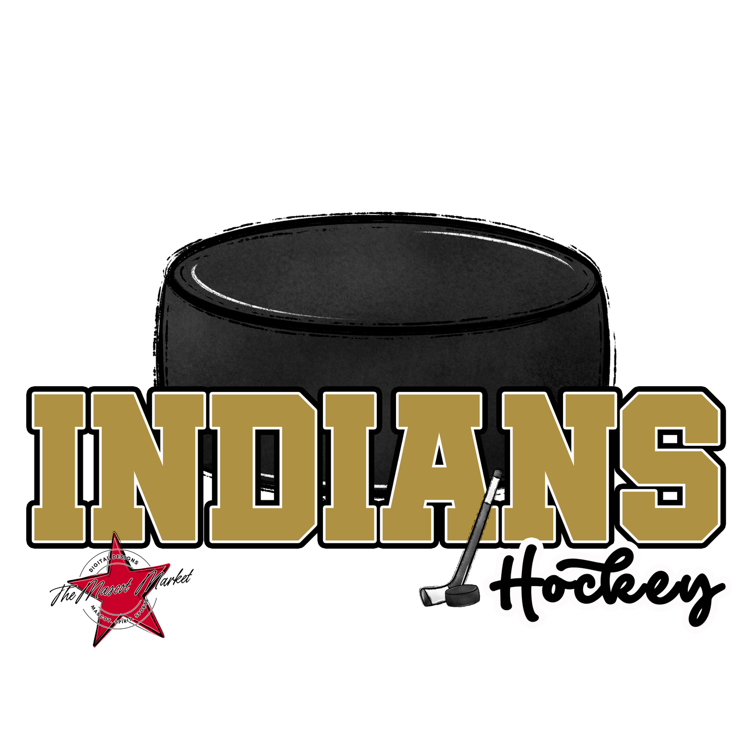 Indians Varsity Hockey-Gold