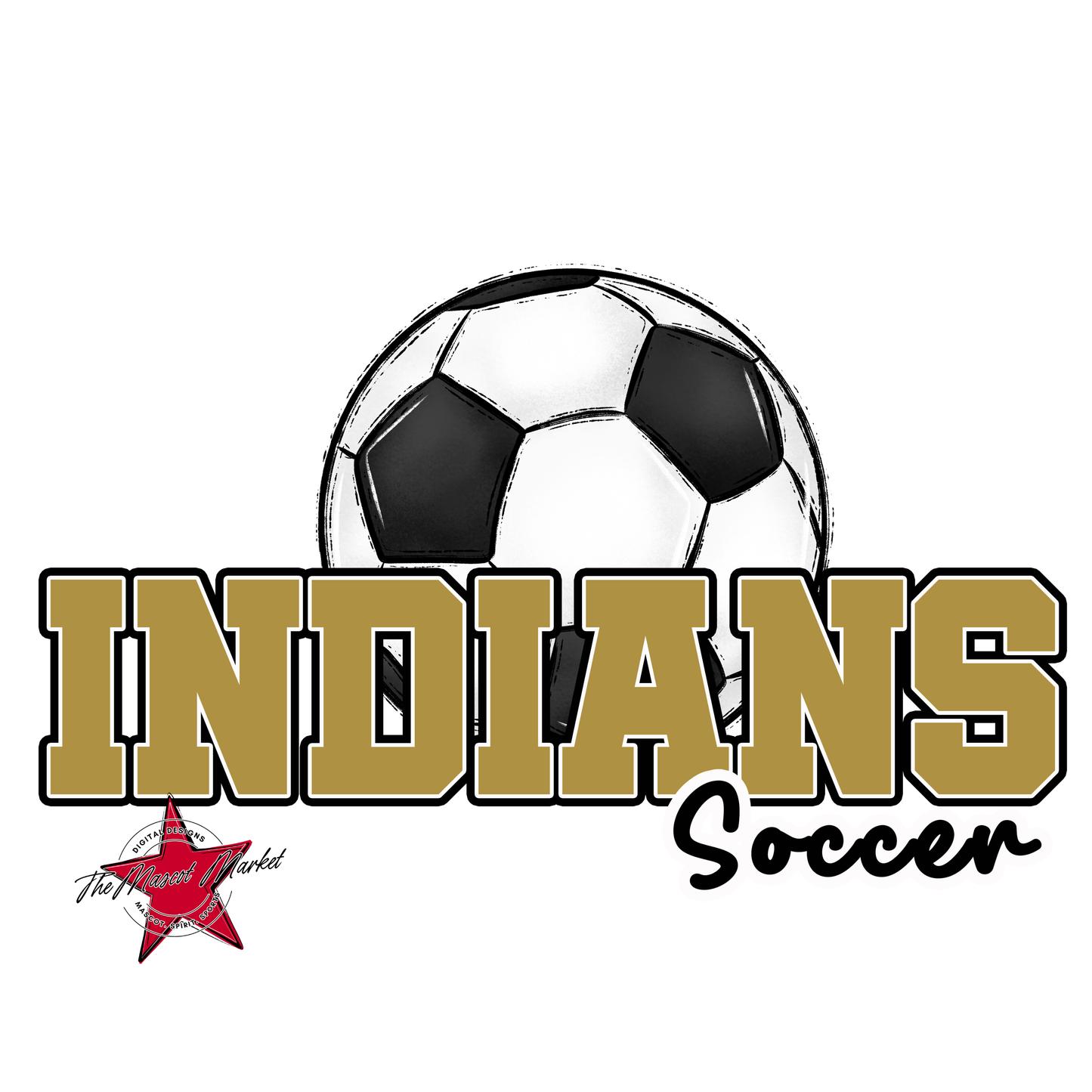 Indians Varsity Soccer-Gold