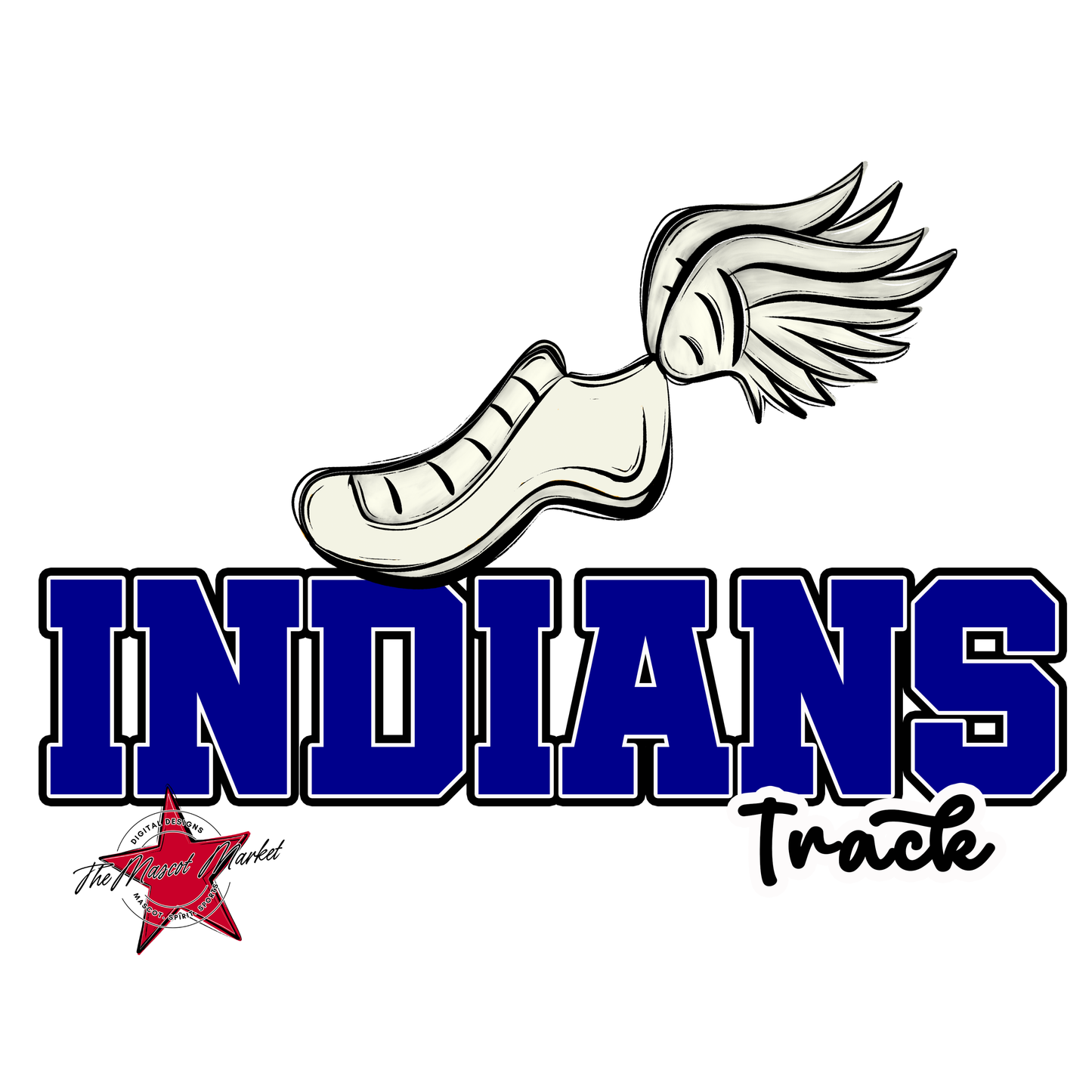 Indians Varsity Track-Blue