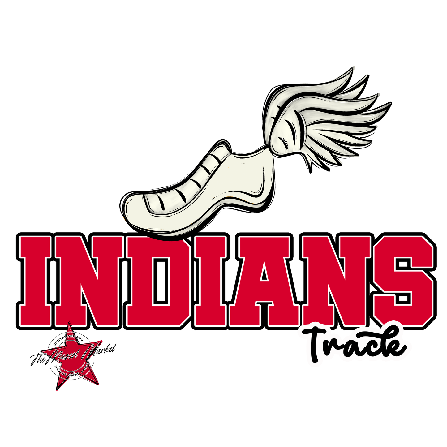 Indians Varsity Track-Red