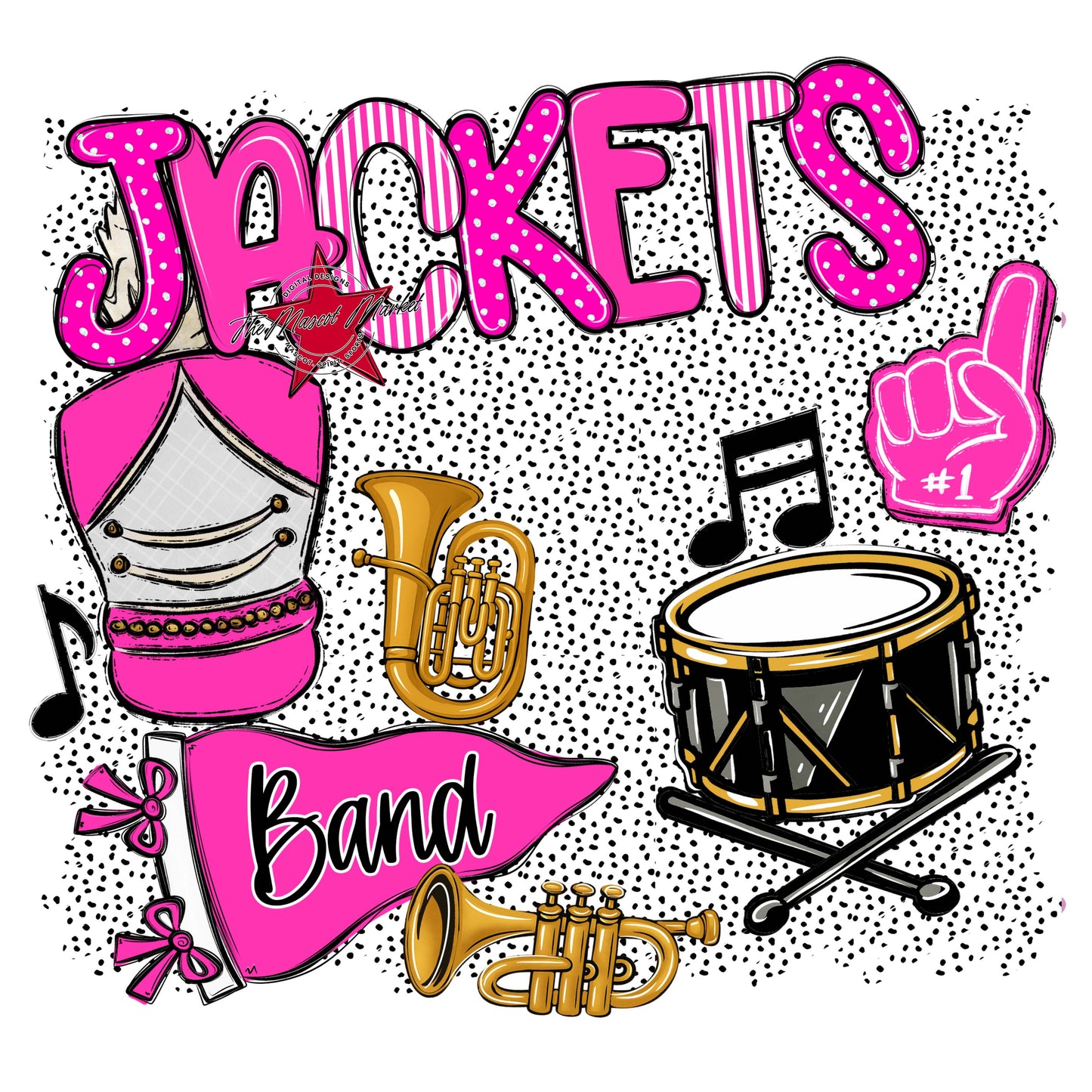 Jackets Band Spirit-Pink