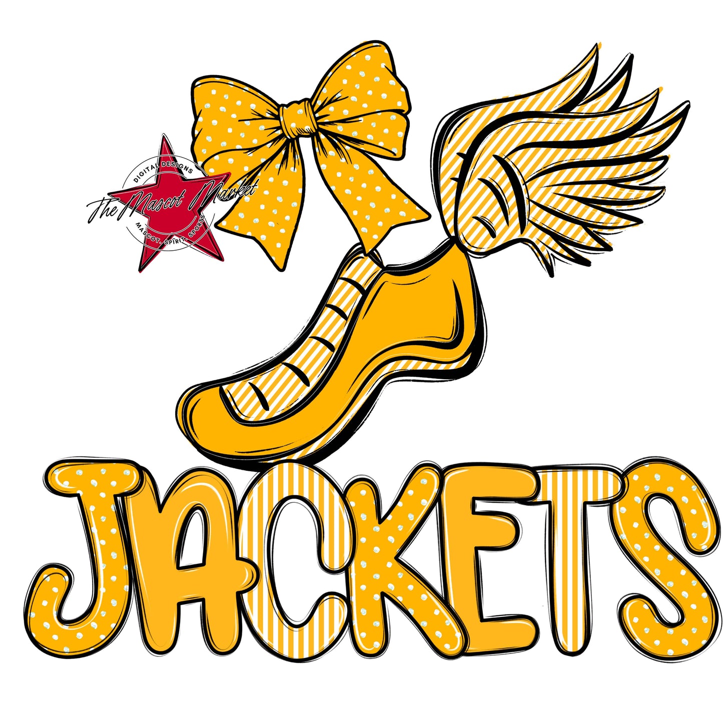 Jackets Track Spirit Design-Yellow