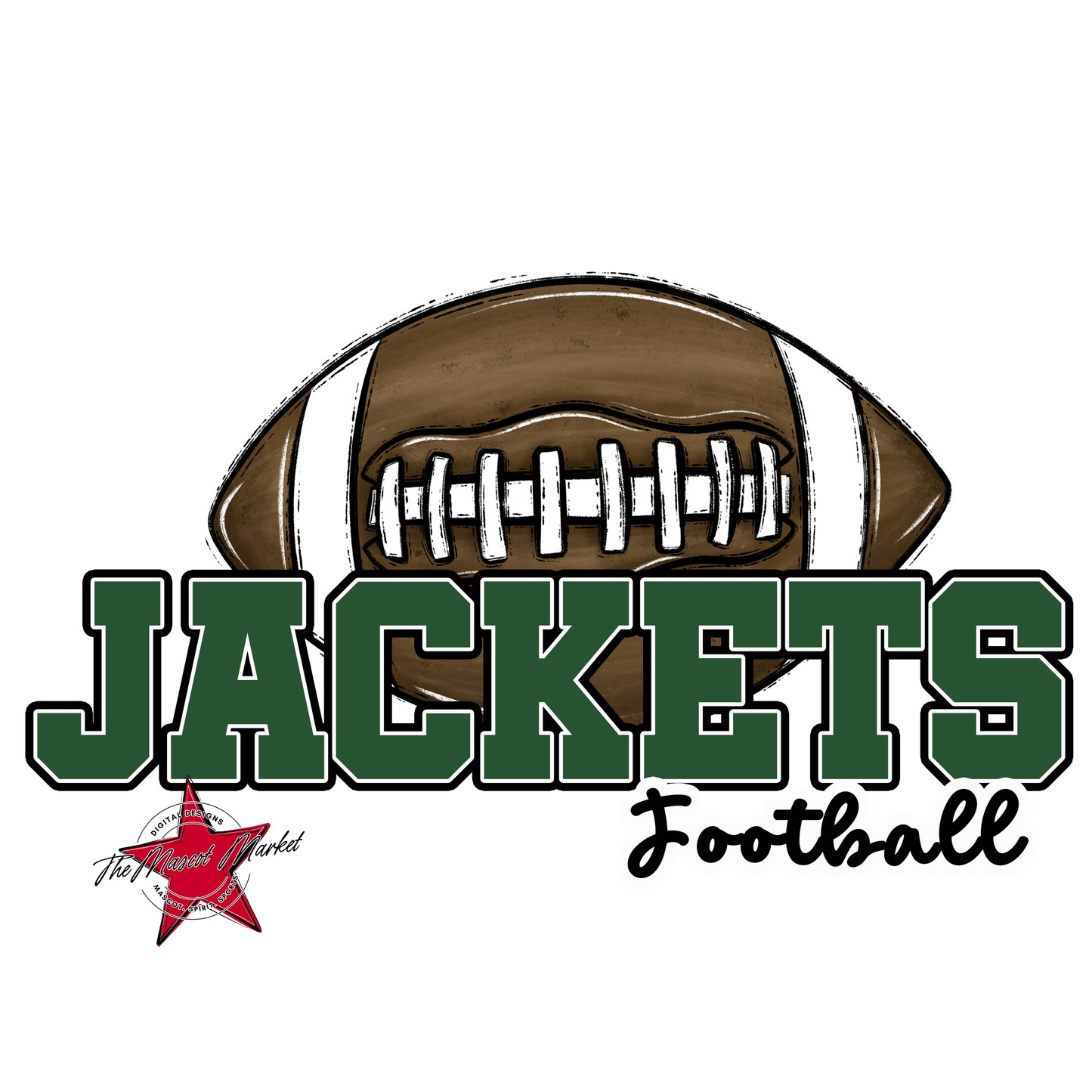 Jackets Varsity Football-Green