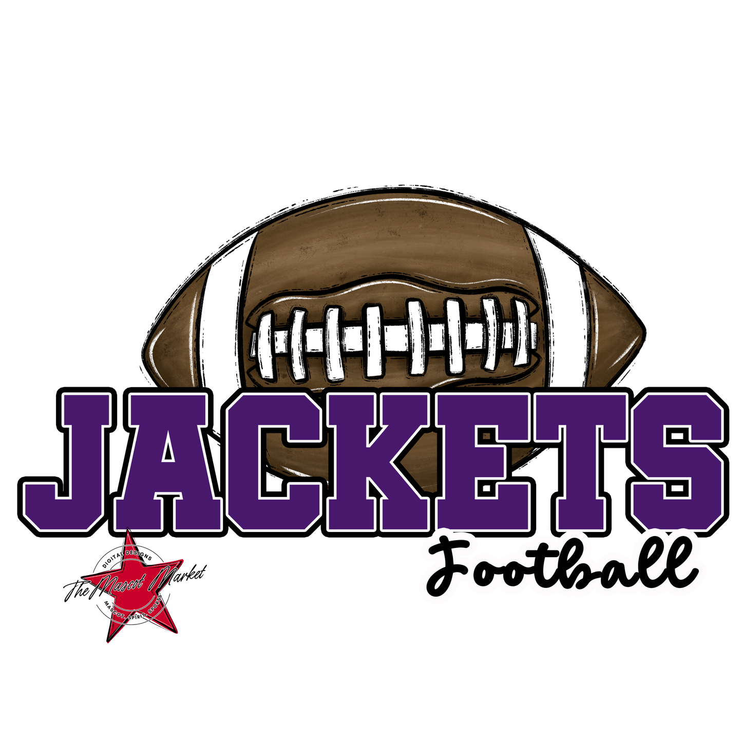 Jackets Varsity Football-Purple