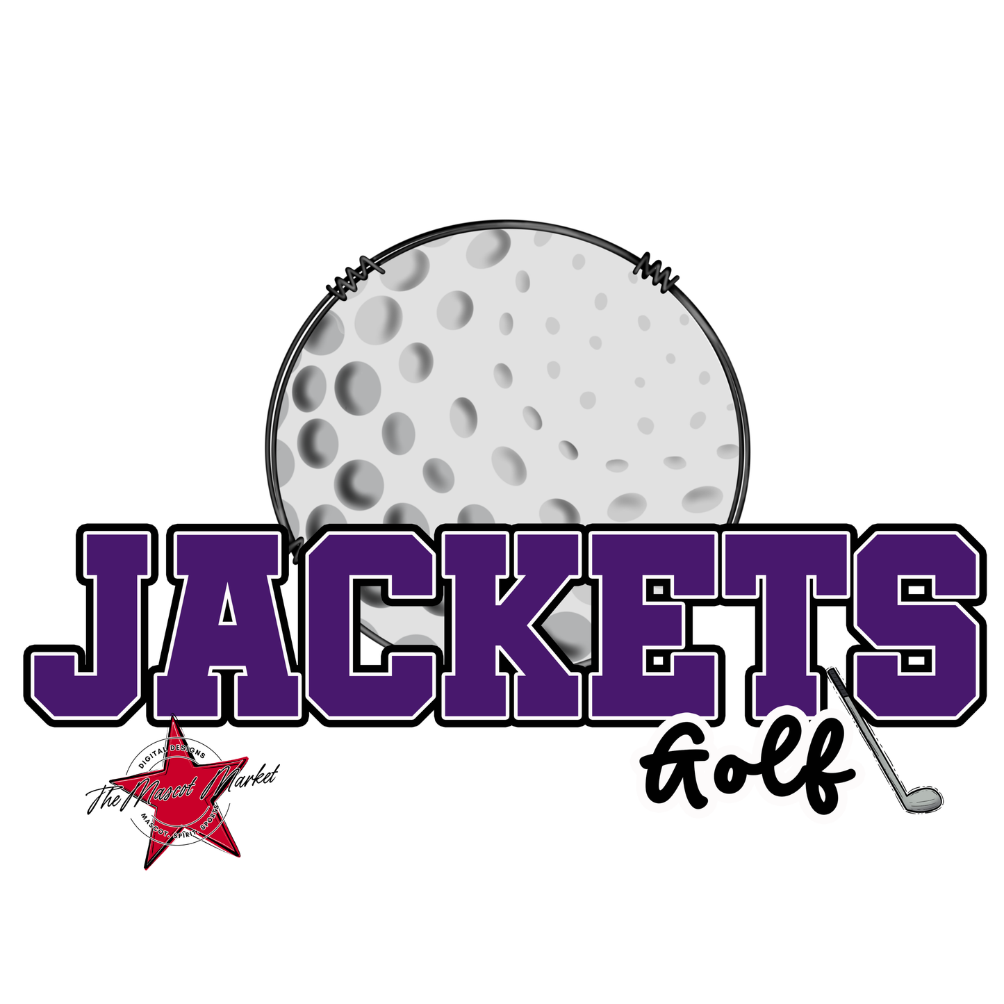 Jackets Varsity Golf-Purple