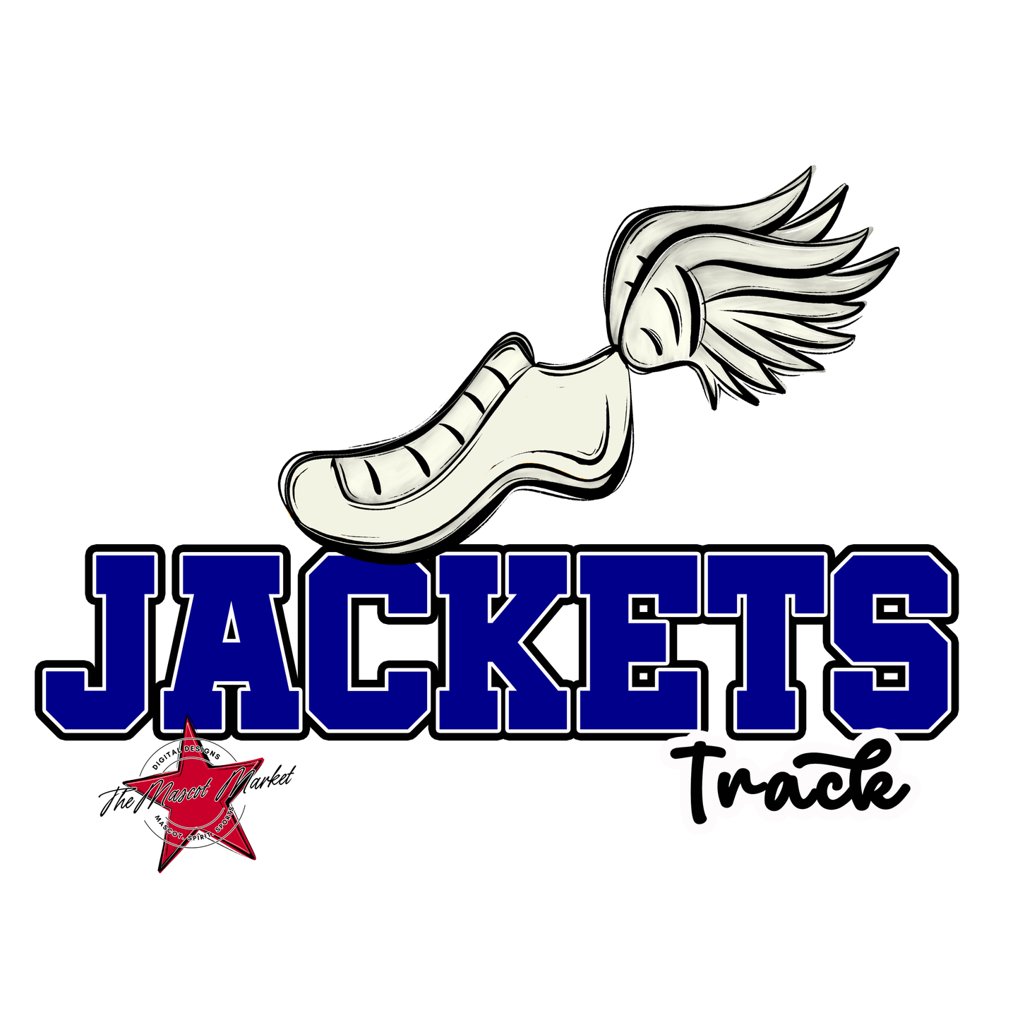 Jackets Varsity Track-Blue