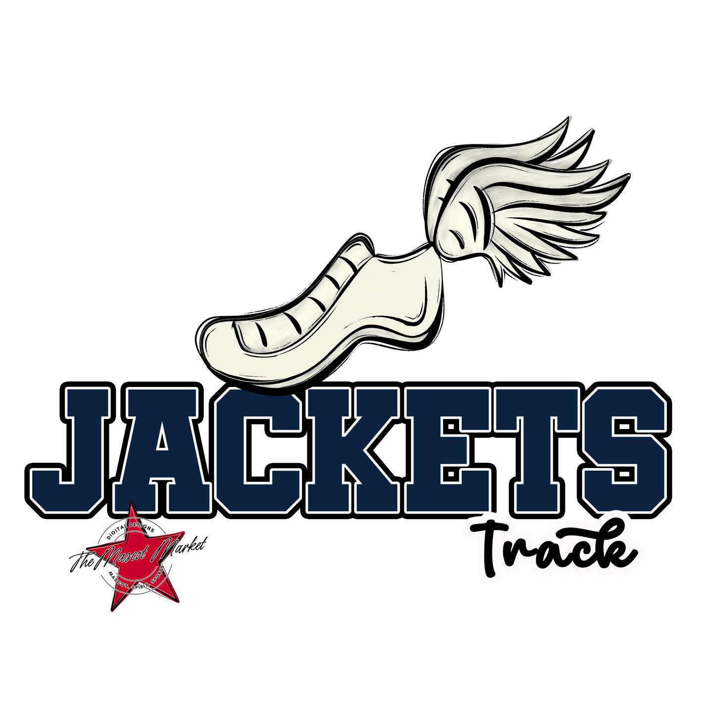 Jackets Varsity Track-Navy