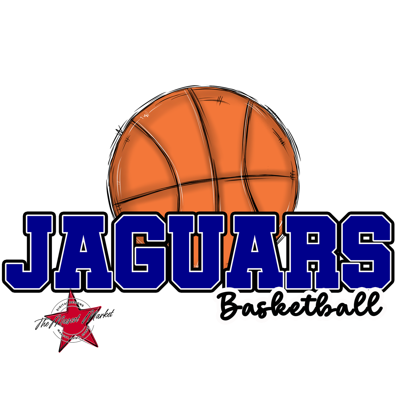Jaguars Varsity Basketball-Blue