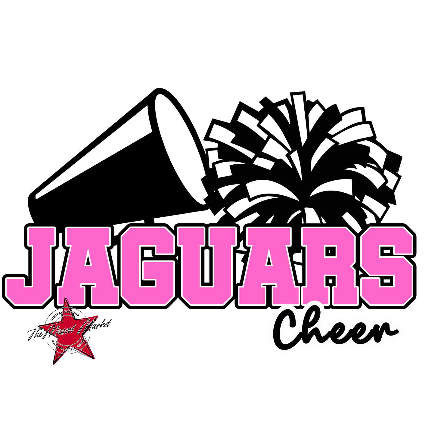 Jaguars Varsity Cheer-Baby Pink