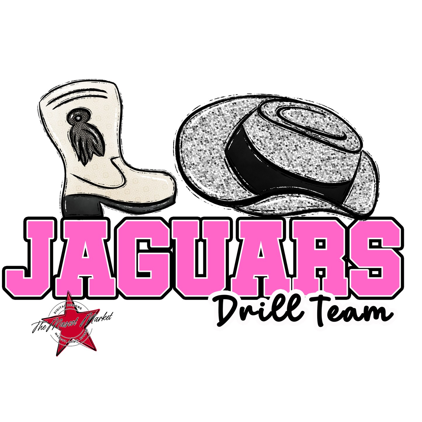 Jaguars Varsity Drillteam-Baby Pink