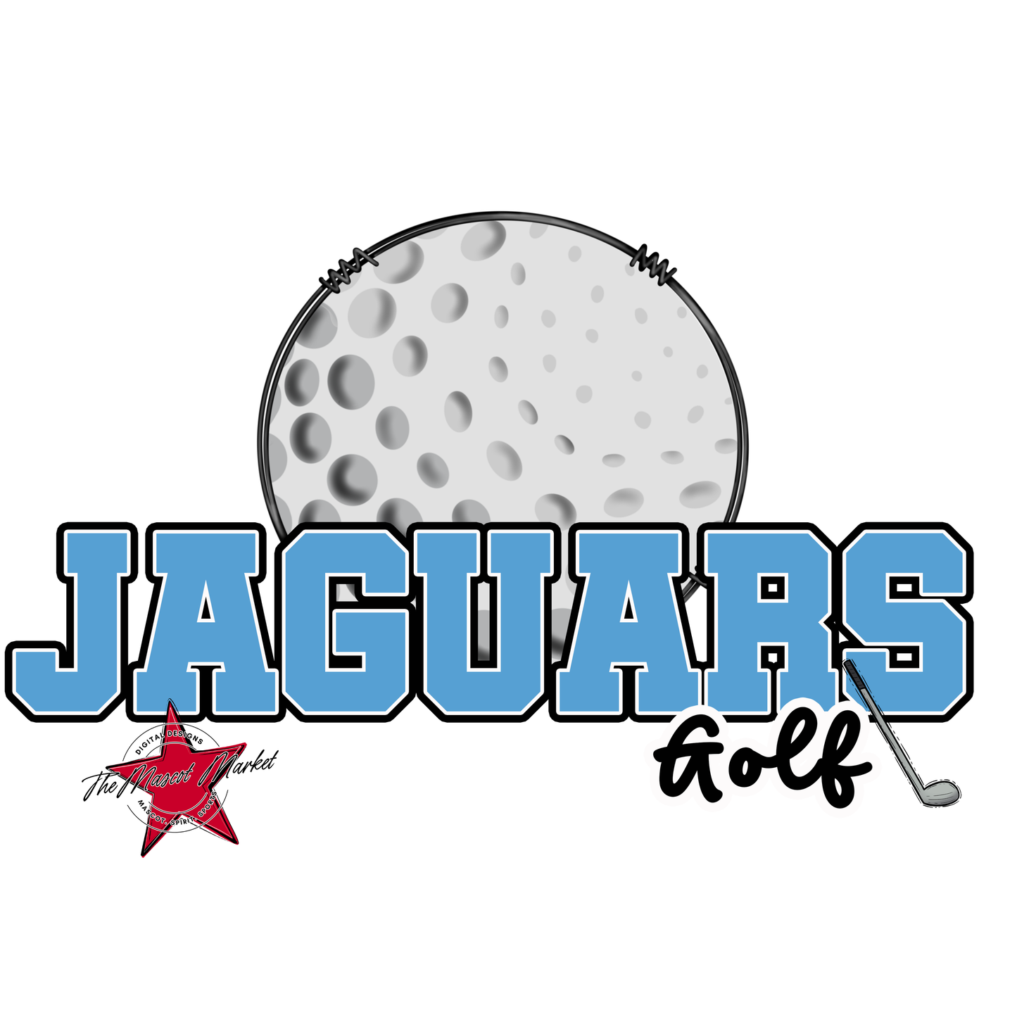 Jaguars Varsity Golf-Carolina Blue