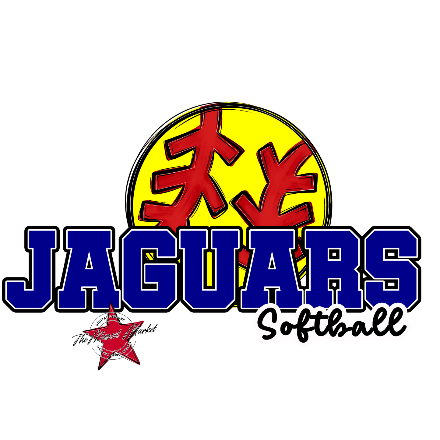 Jaguars Varsity Softball-Blue