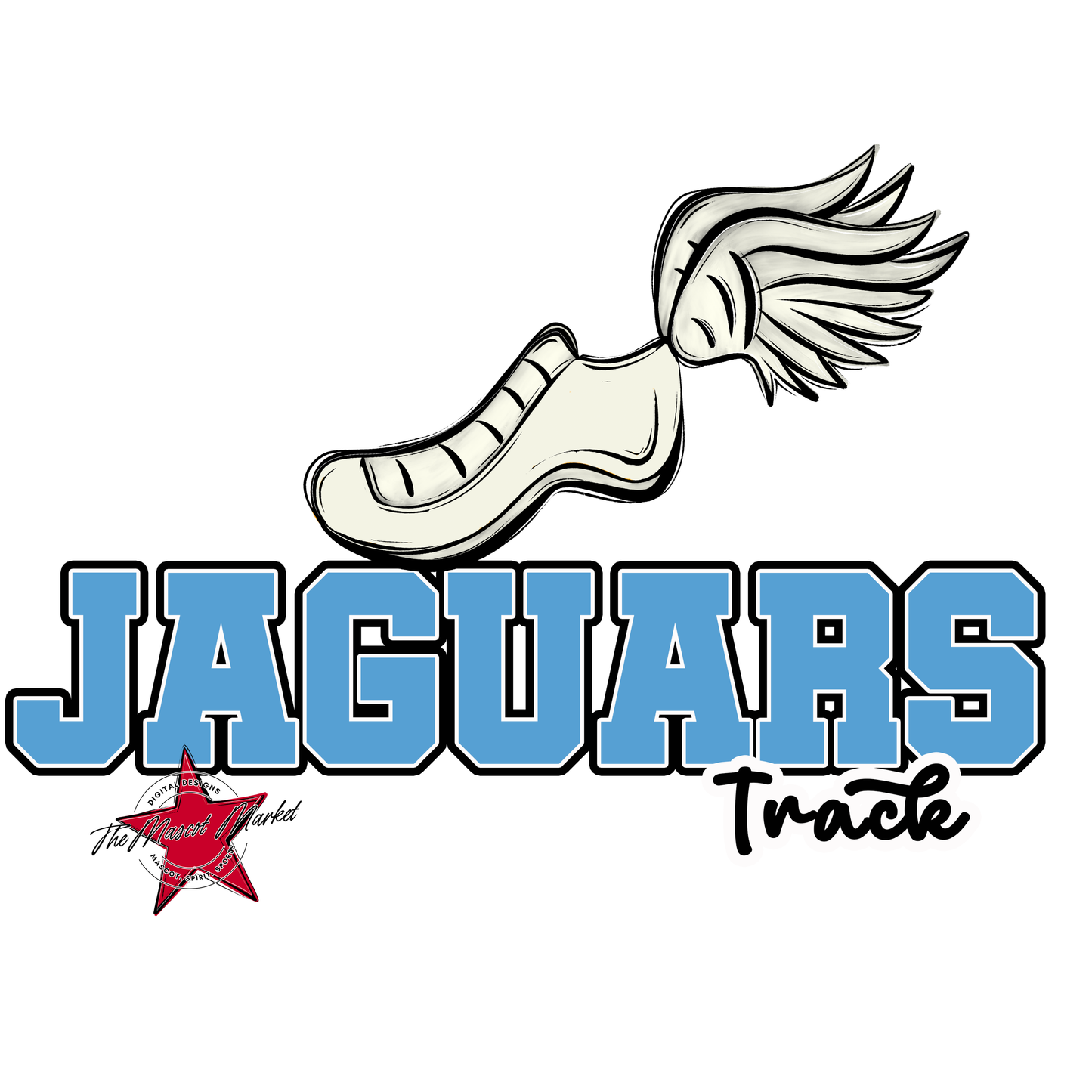 Jaguars Varsity Track-Carolina Blue