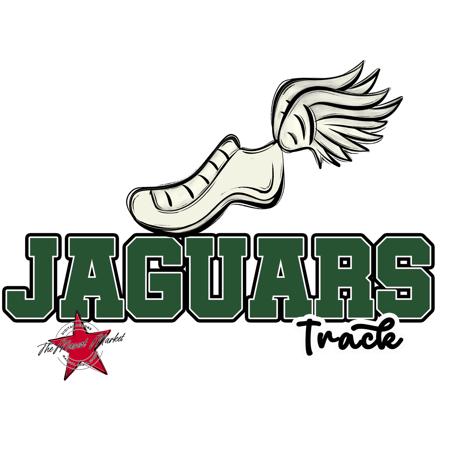 Jaguars Varsity Track-Green