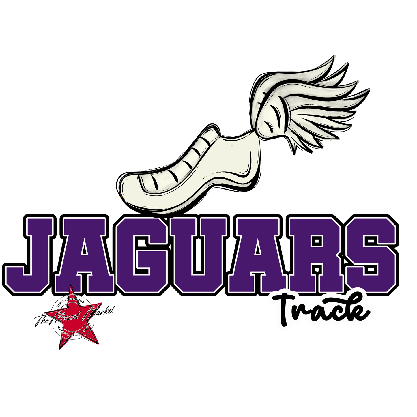 Jaguars Varsity Track-Purple