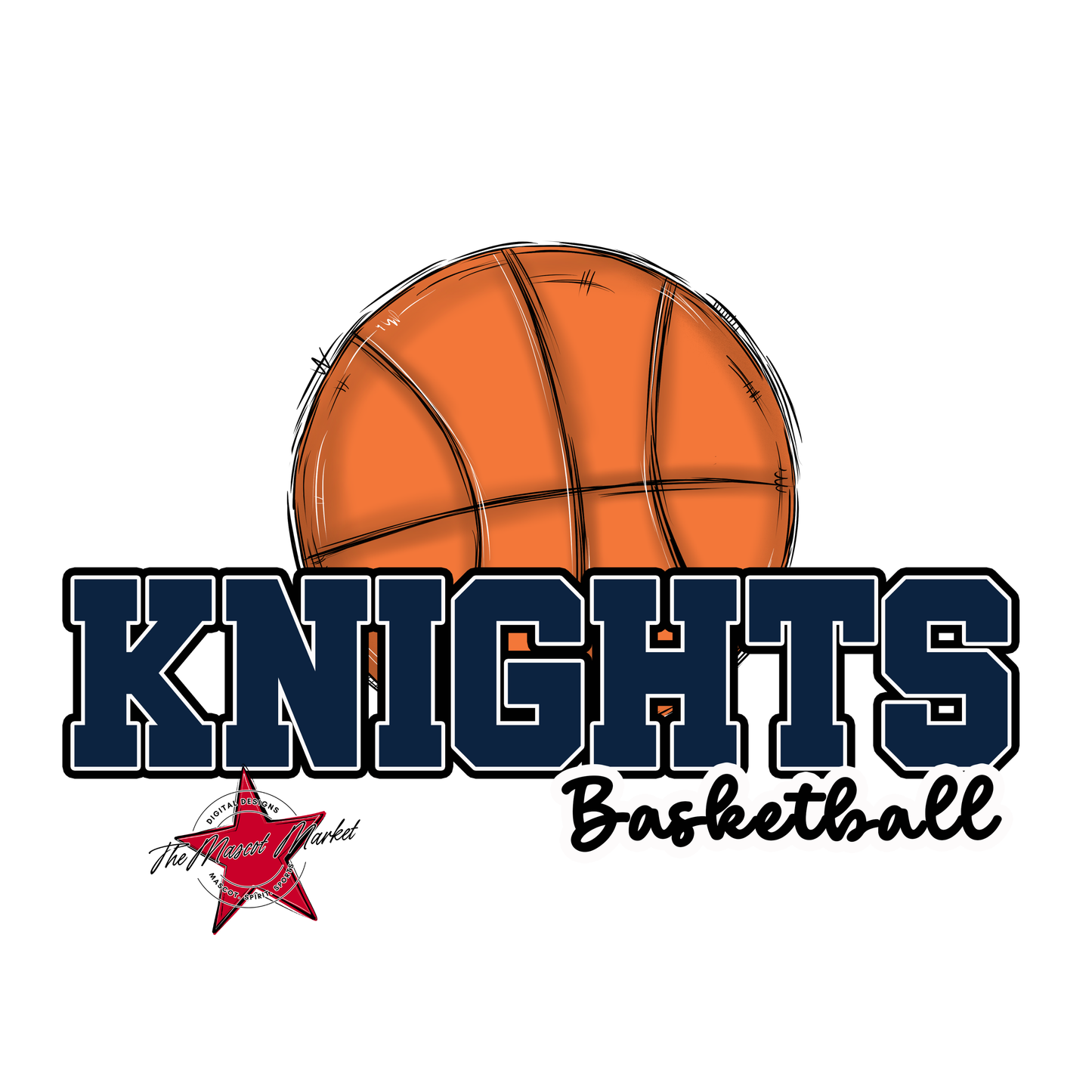 Knights Varsity Basketball-Navy