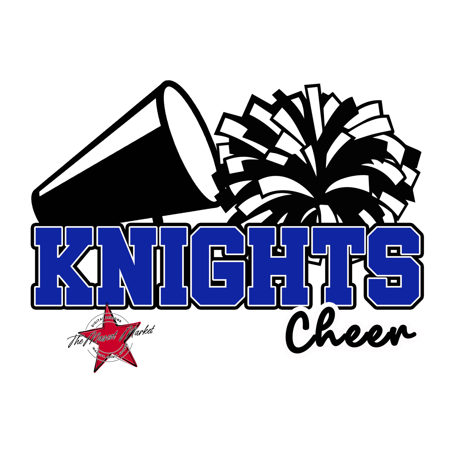 Knights Varsity Cheer-Blue