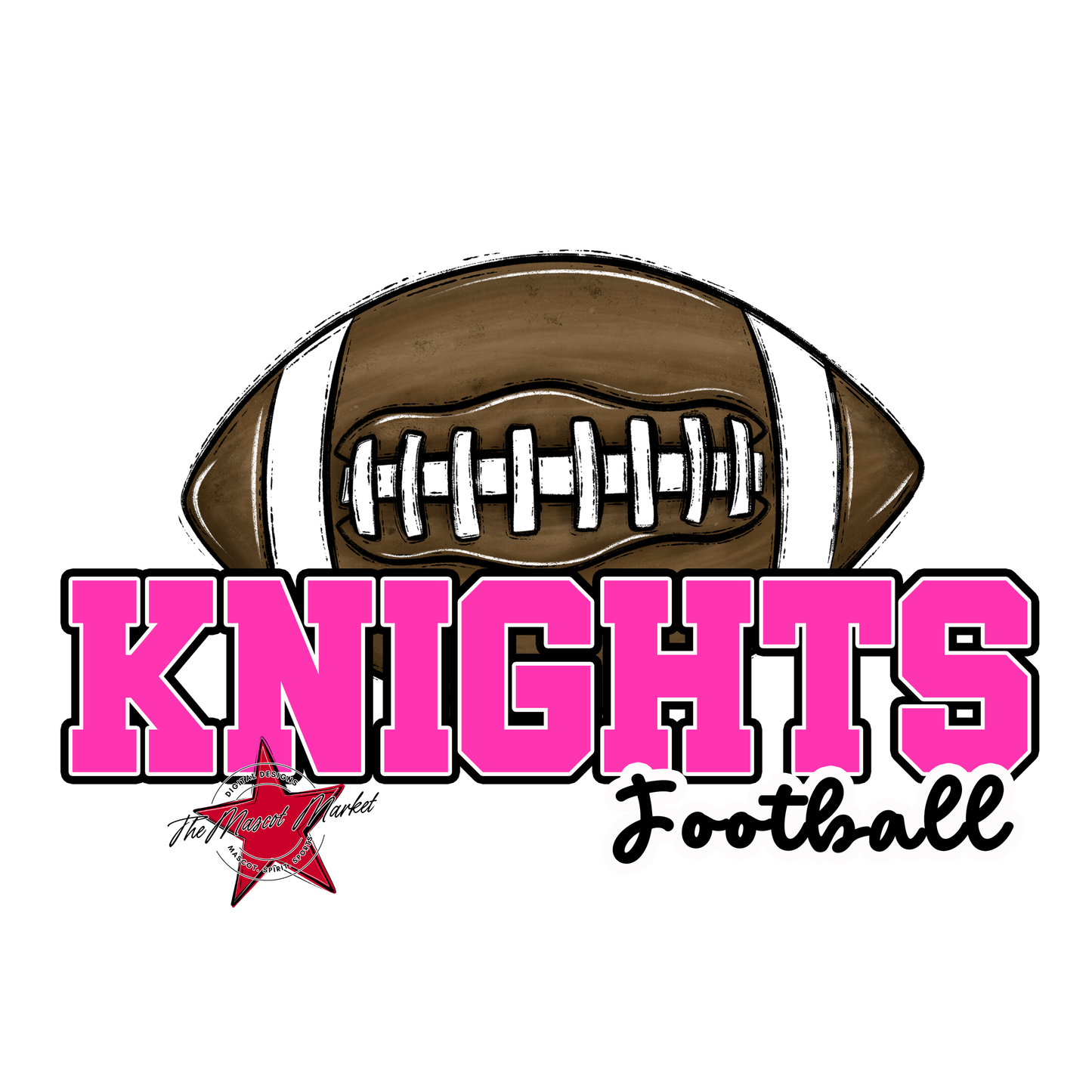 Knights Varsity Football-Pink
