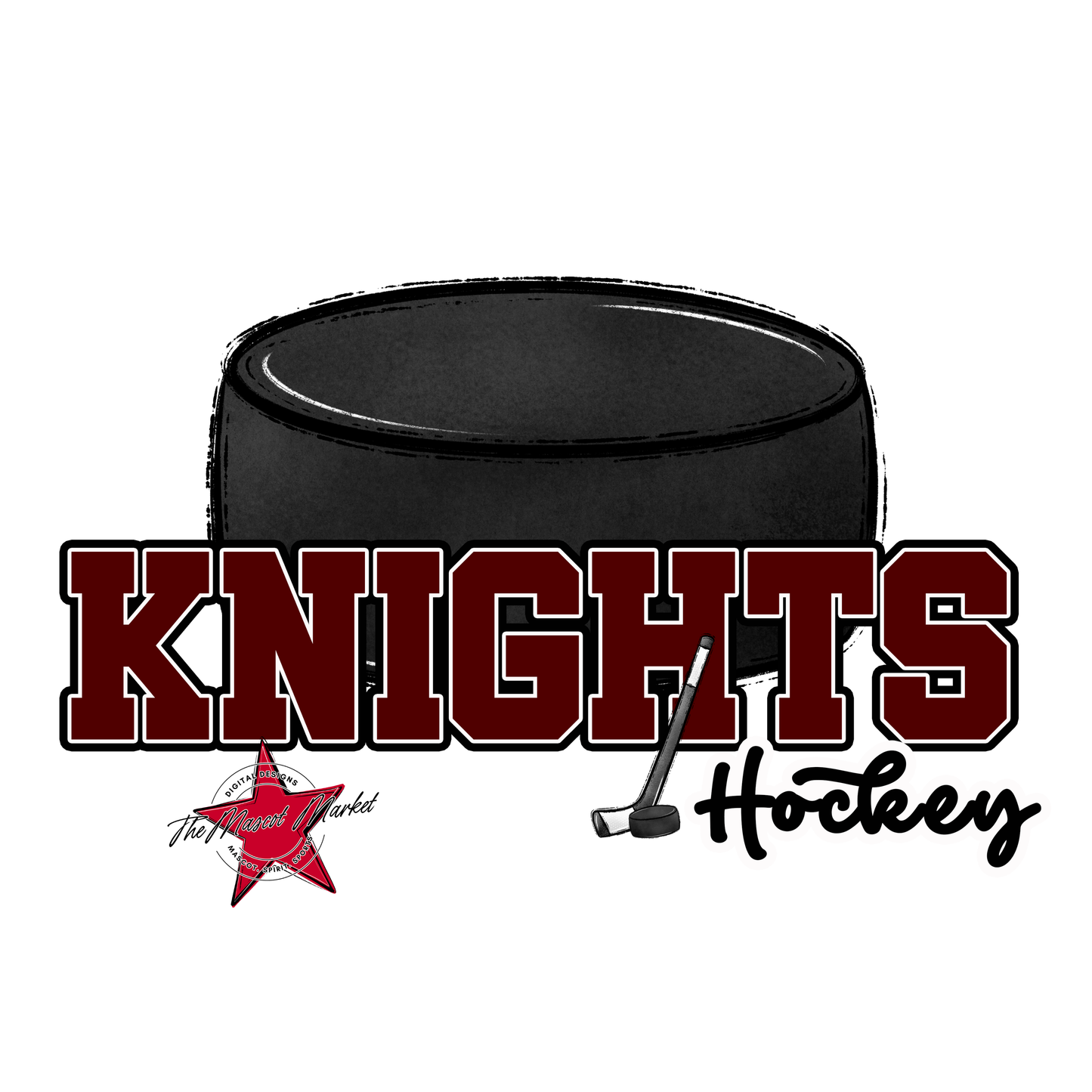 Knights Varsity Hockey-Maroon