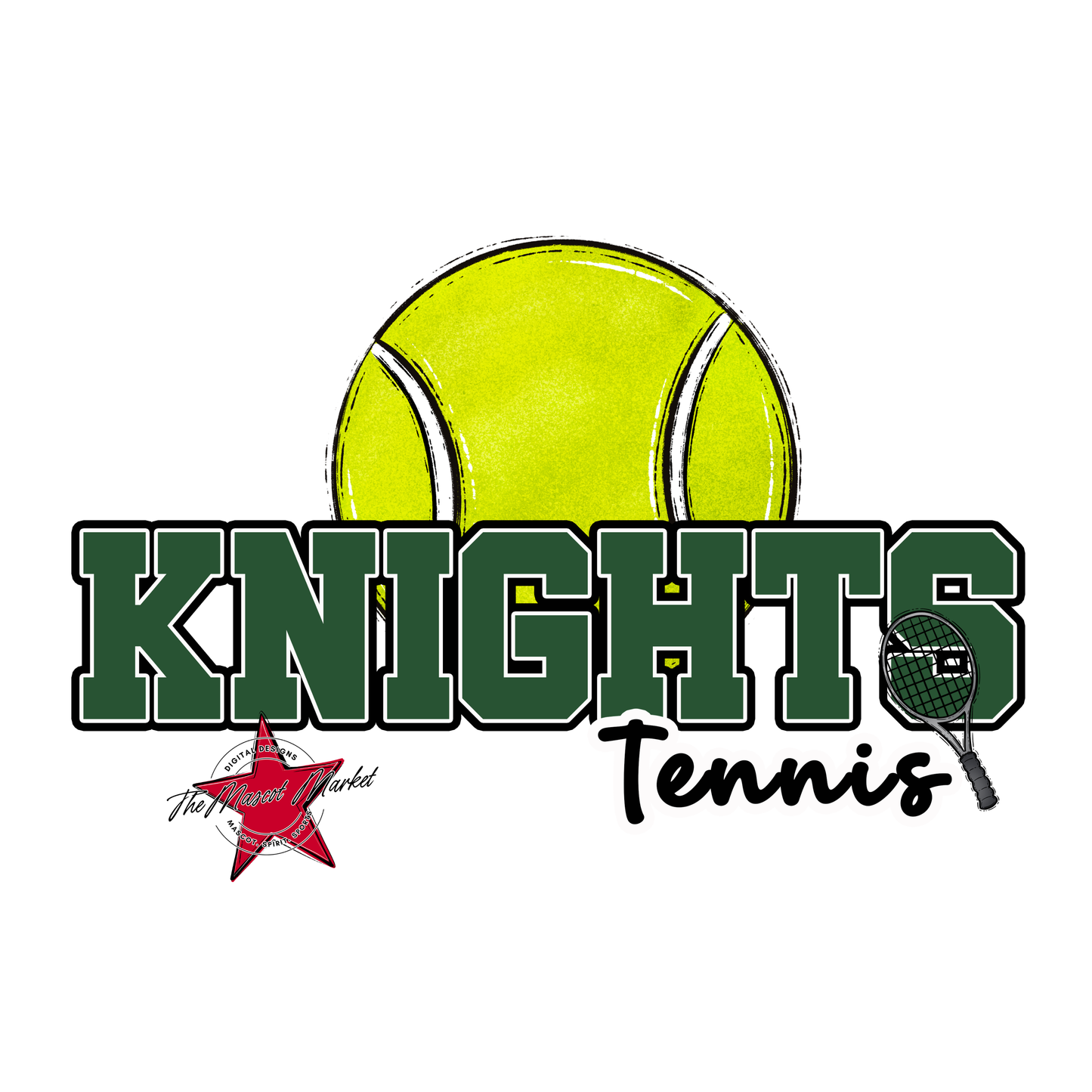 Knights Varsity Tennis-Green
