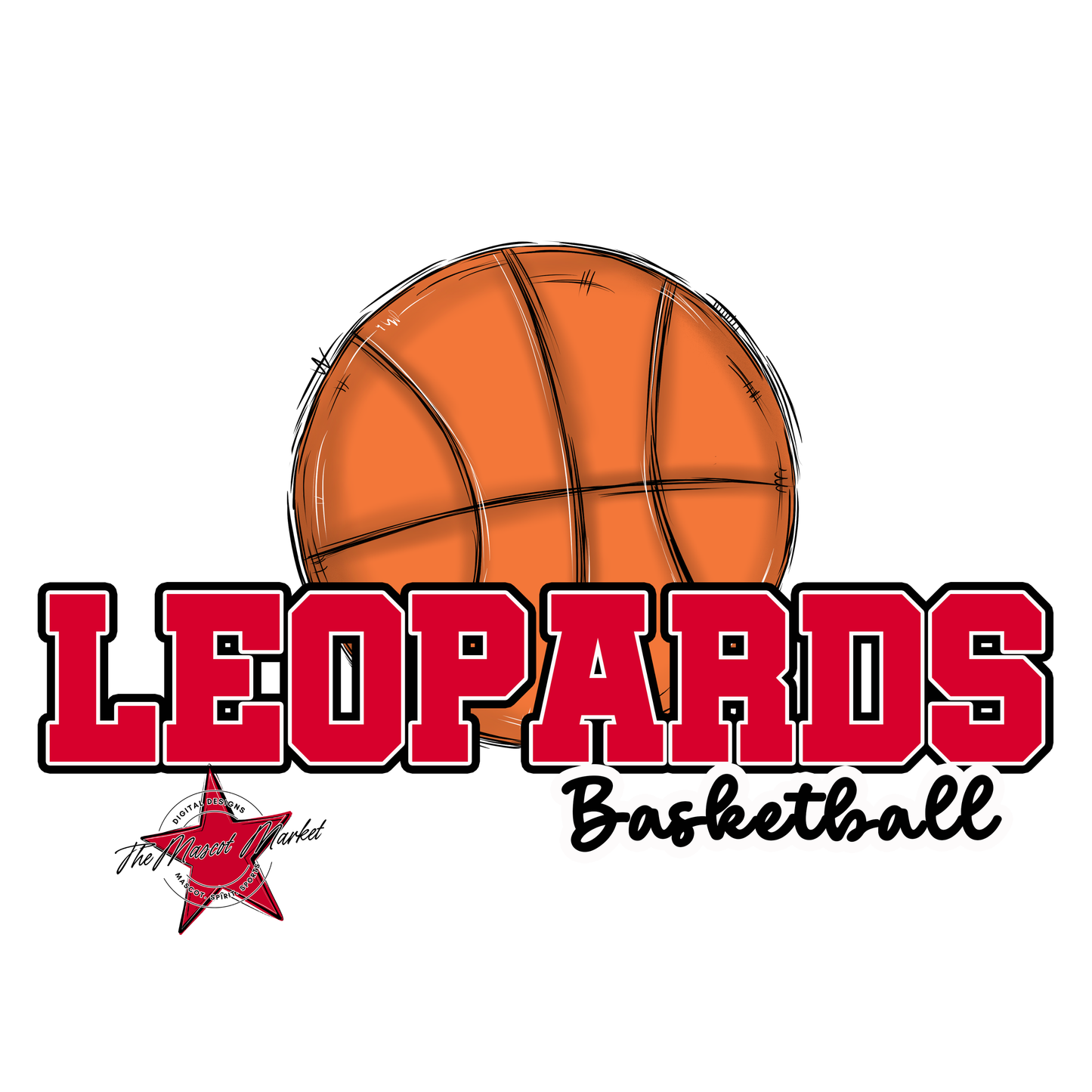 Leopards Varsity Basketball-Red