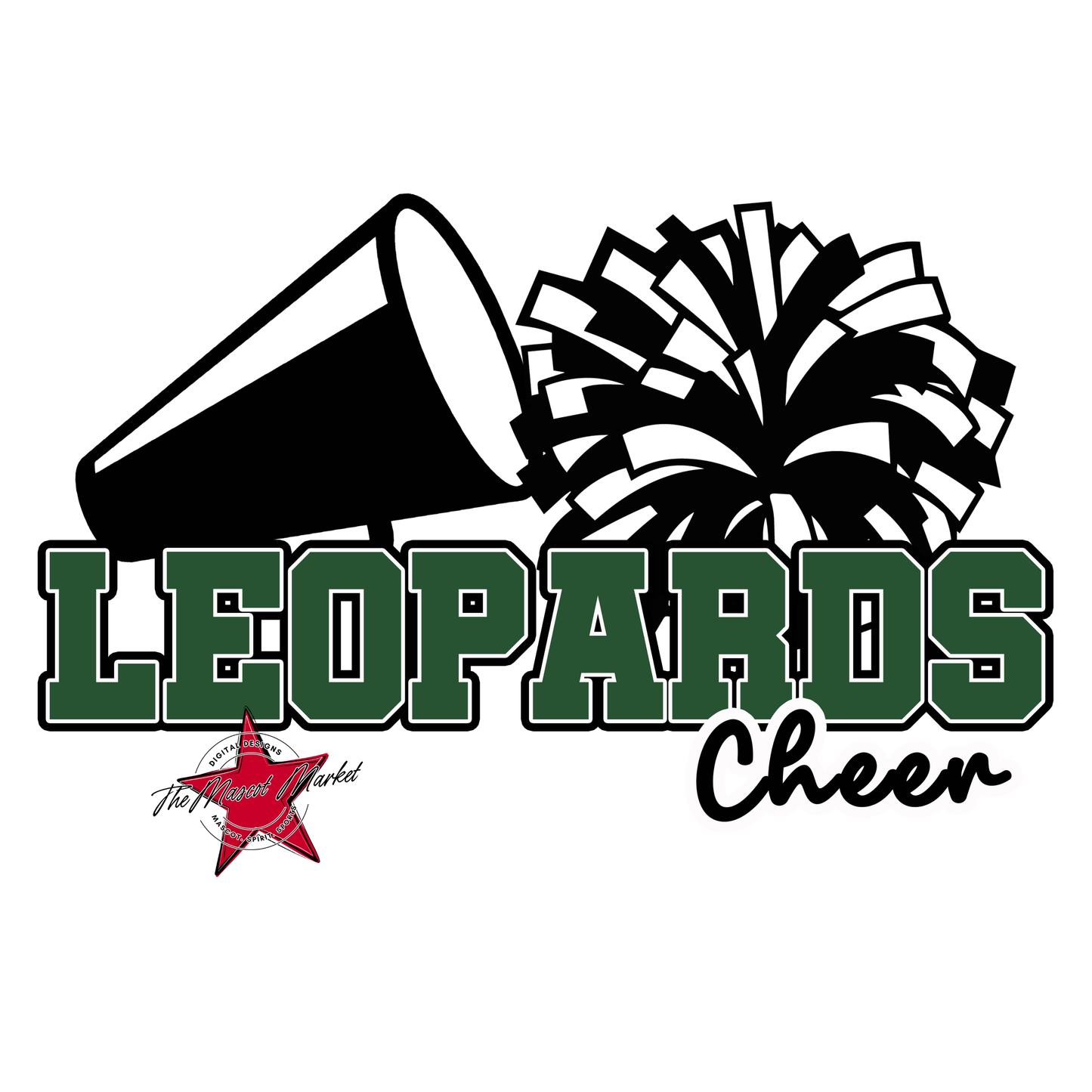 Leopards Varsity Cheer-Green