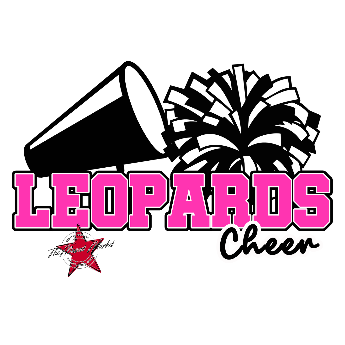 Leopards Varsity Cheer-Pink