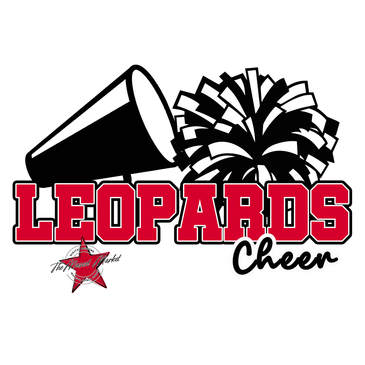 Leopards Varsity Cheer-Red