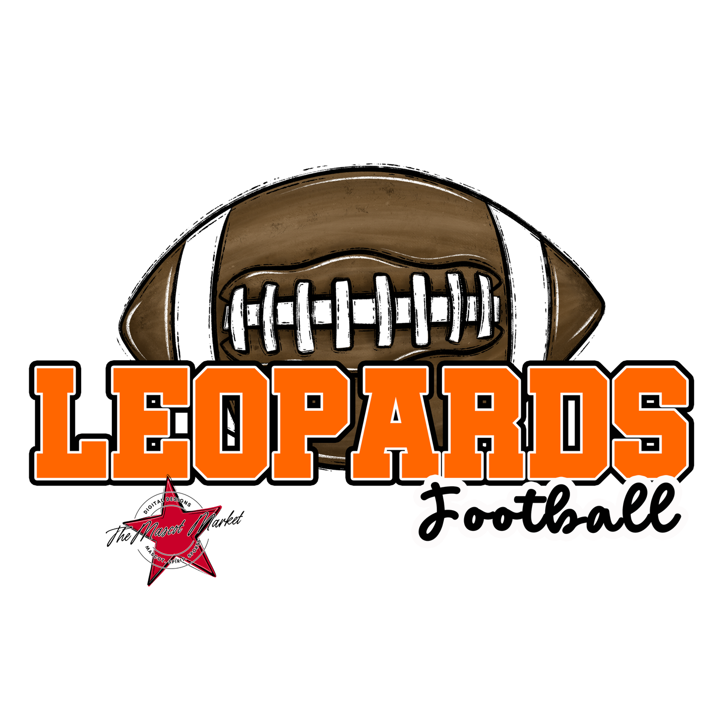 Leopards Varsity Football-Orange
