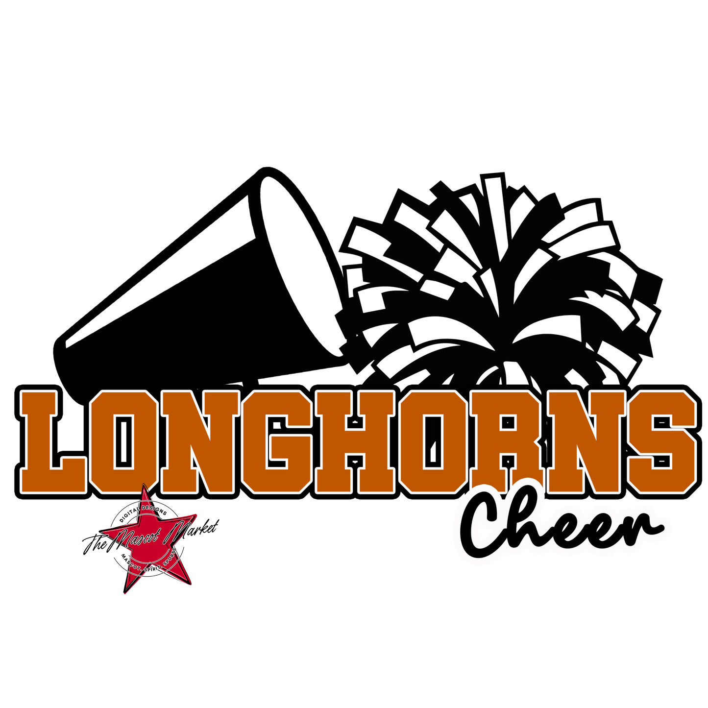 Longhorns Varsity Cheer-Burnt Orange