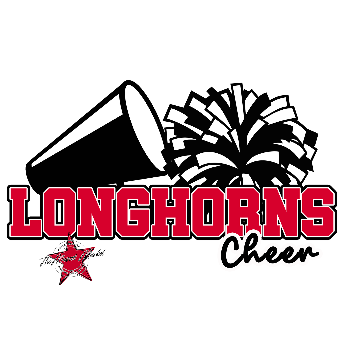 Longhorns Varsity Cheer-Red