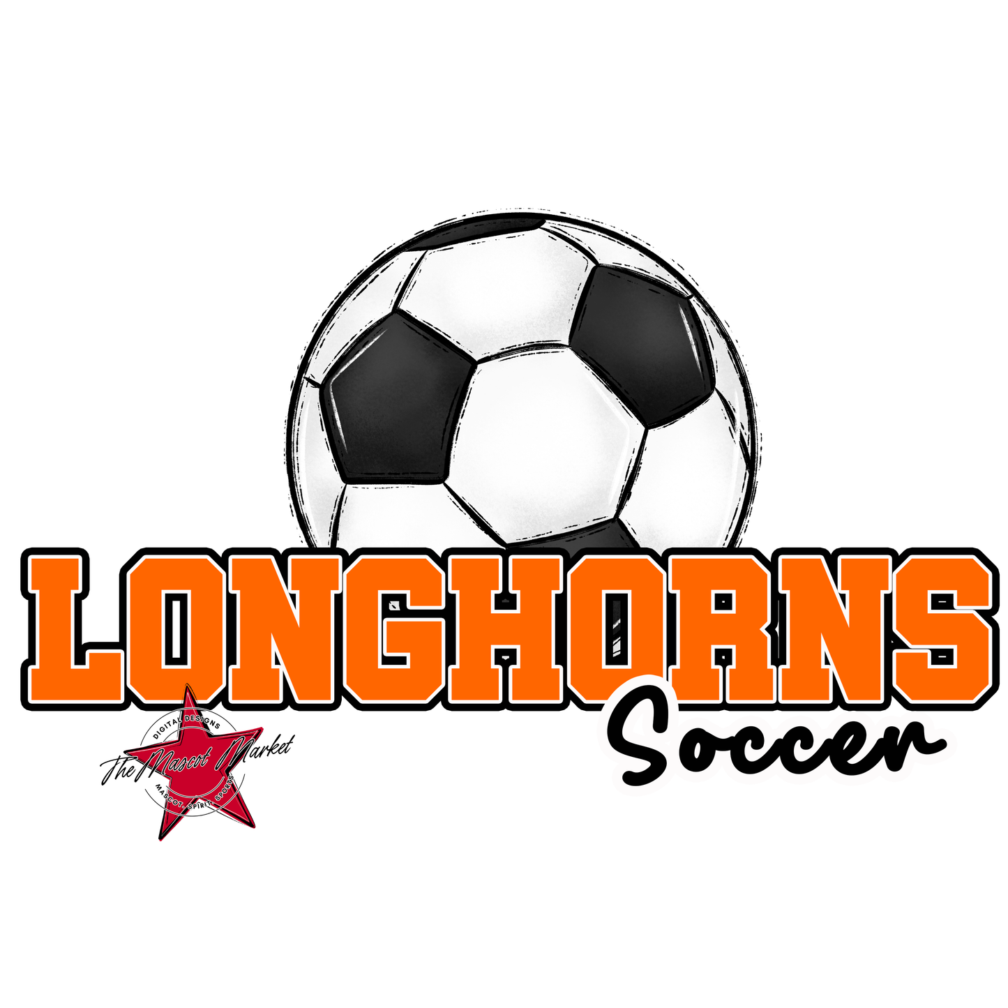 Longhorns Varsity Soccer-Orange