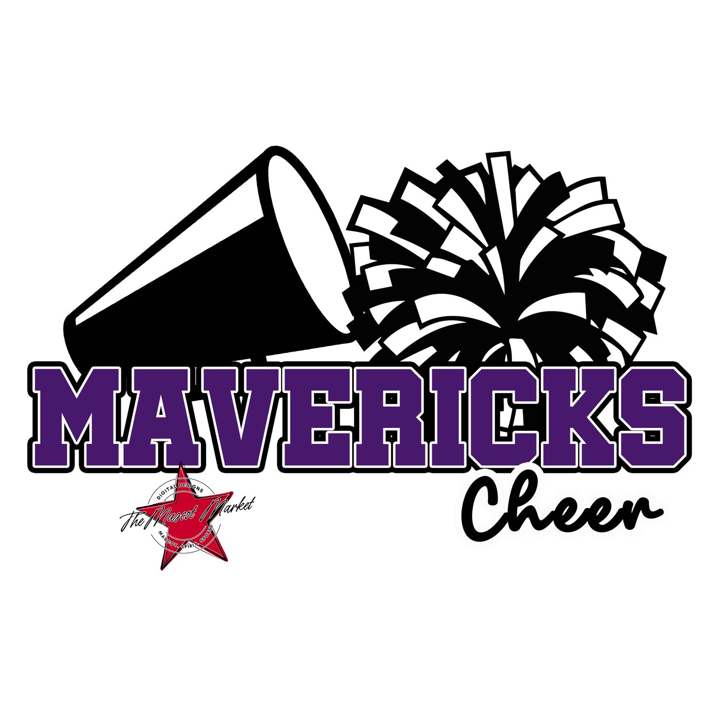 Mavericks Varsity Cheer-Purple