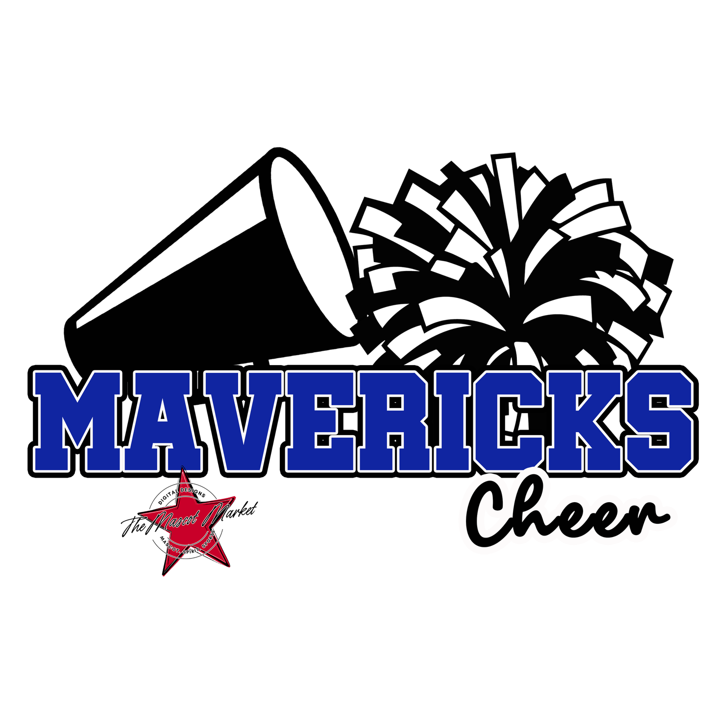 Mavericks Varsity Cheer-Royal Blue