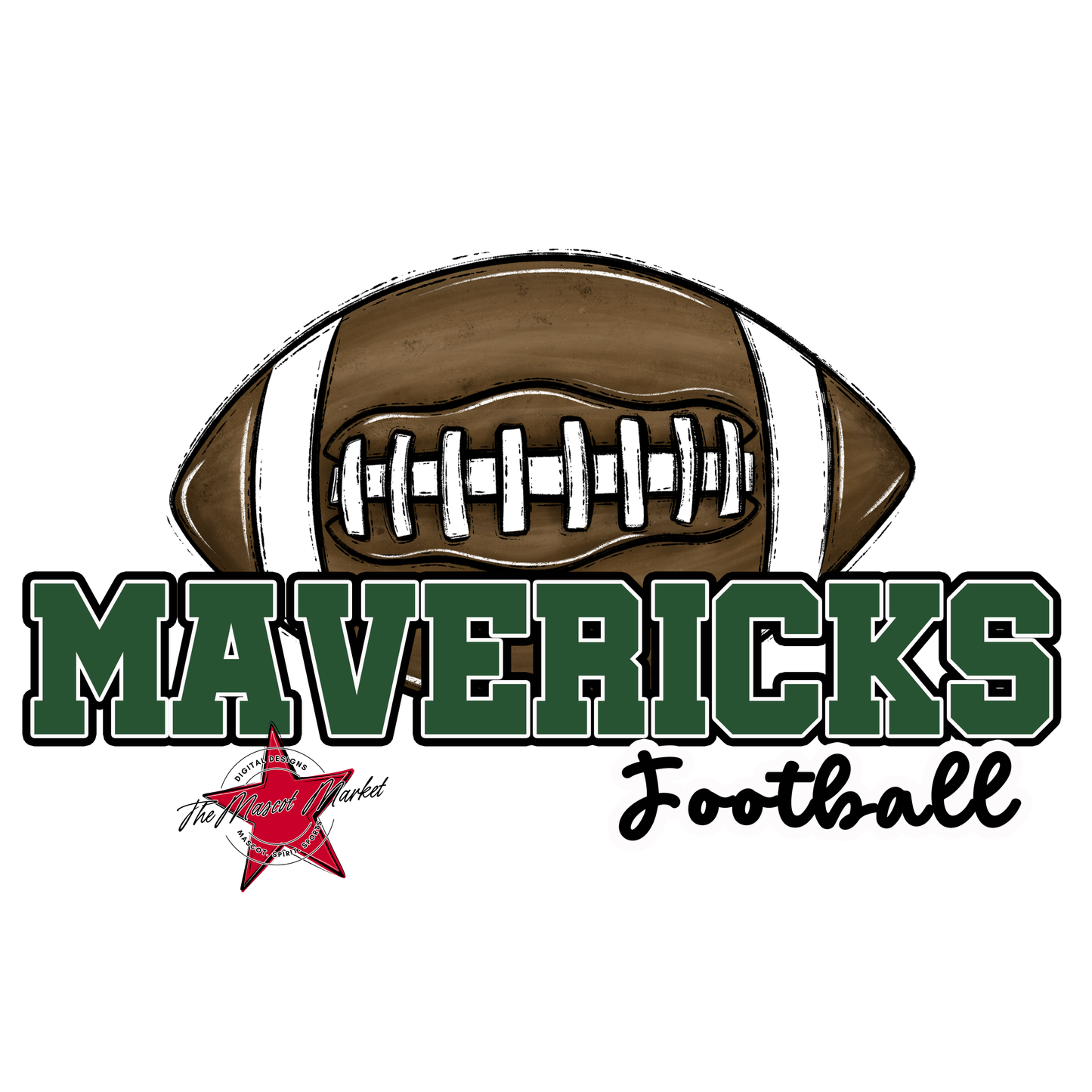 Mavericks Varsity Football-Green