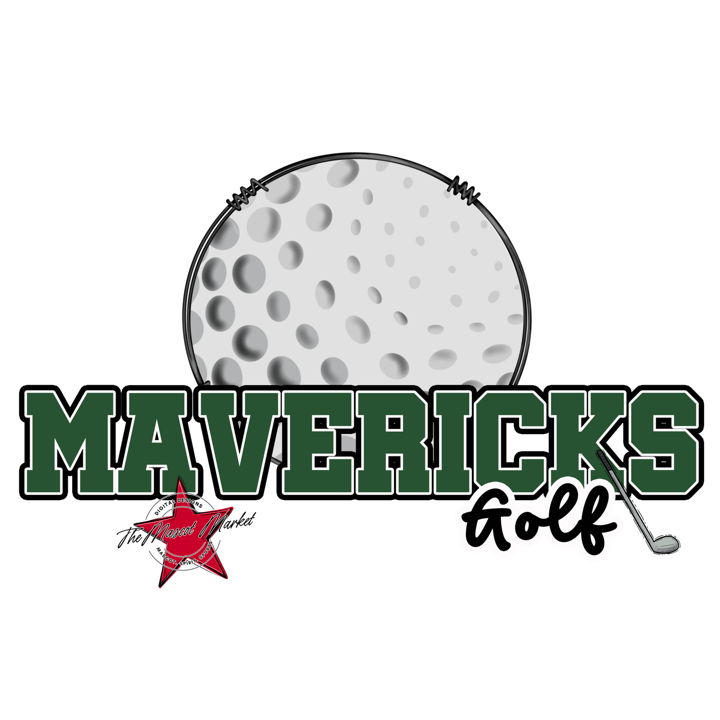 Mavericks Varsity Golf-Green