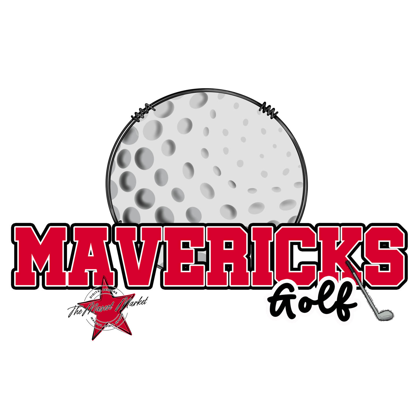 Mavericks Varsity Golf-Red