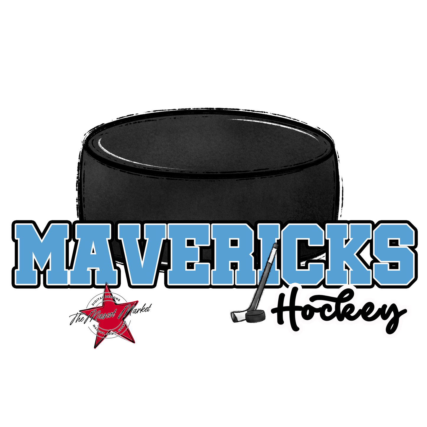 Mavericks Varsity Hockey-Carolina Blue