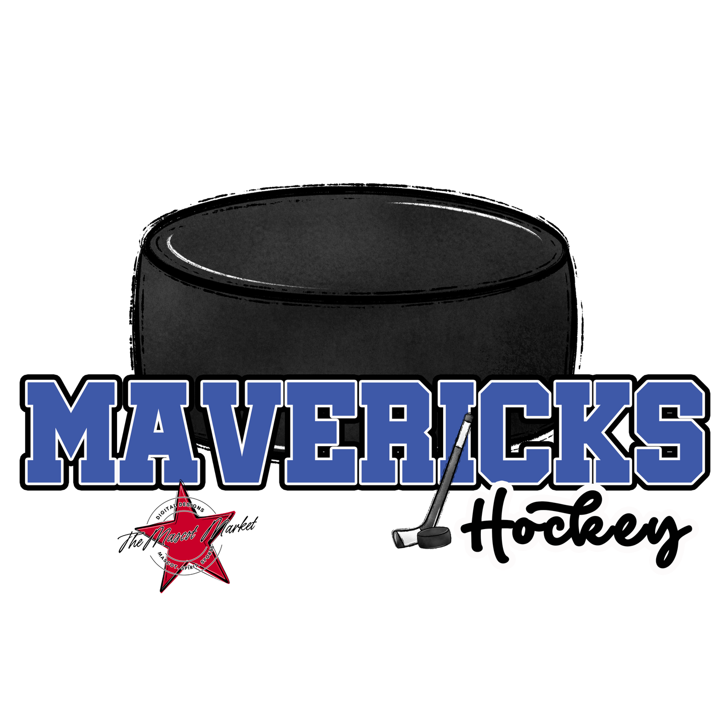 Mavericks Varsity Hockey-Off Blue