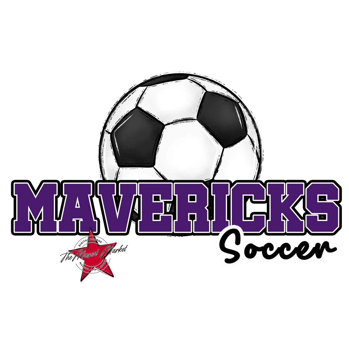 Mavericks Varsity Soccer-Purple