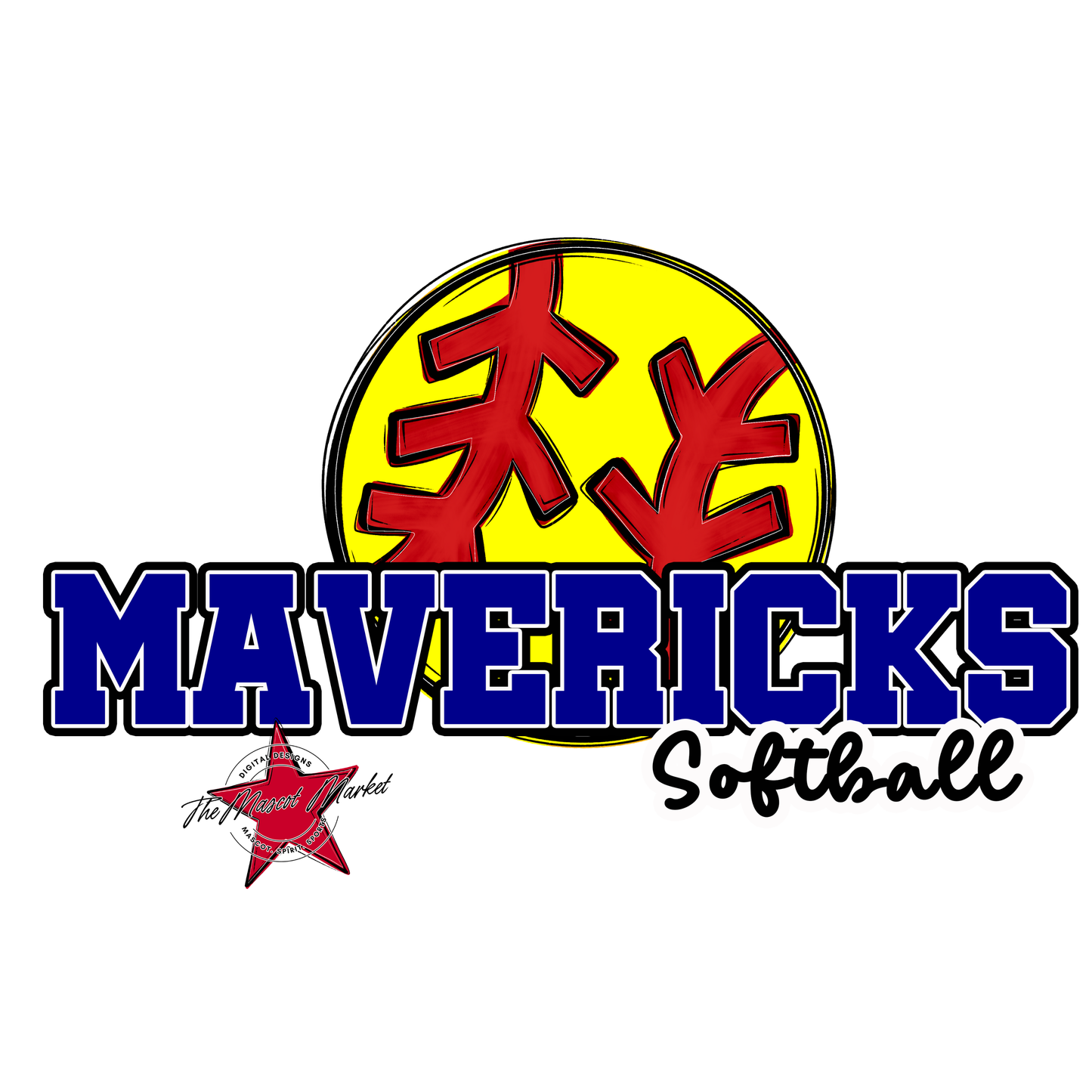 Mavericks Varsity Softball-Blue