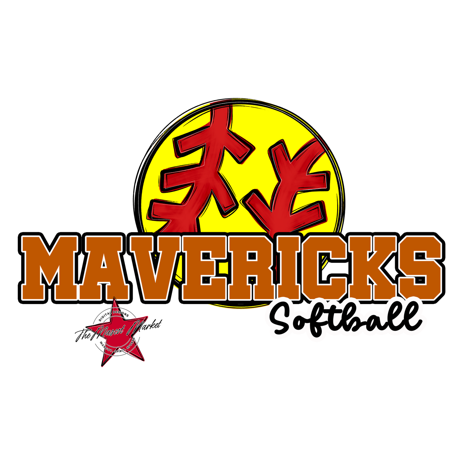 Mavericks Varsity Softball-Burnt Orange