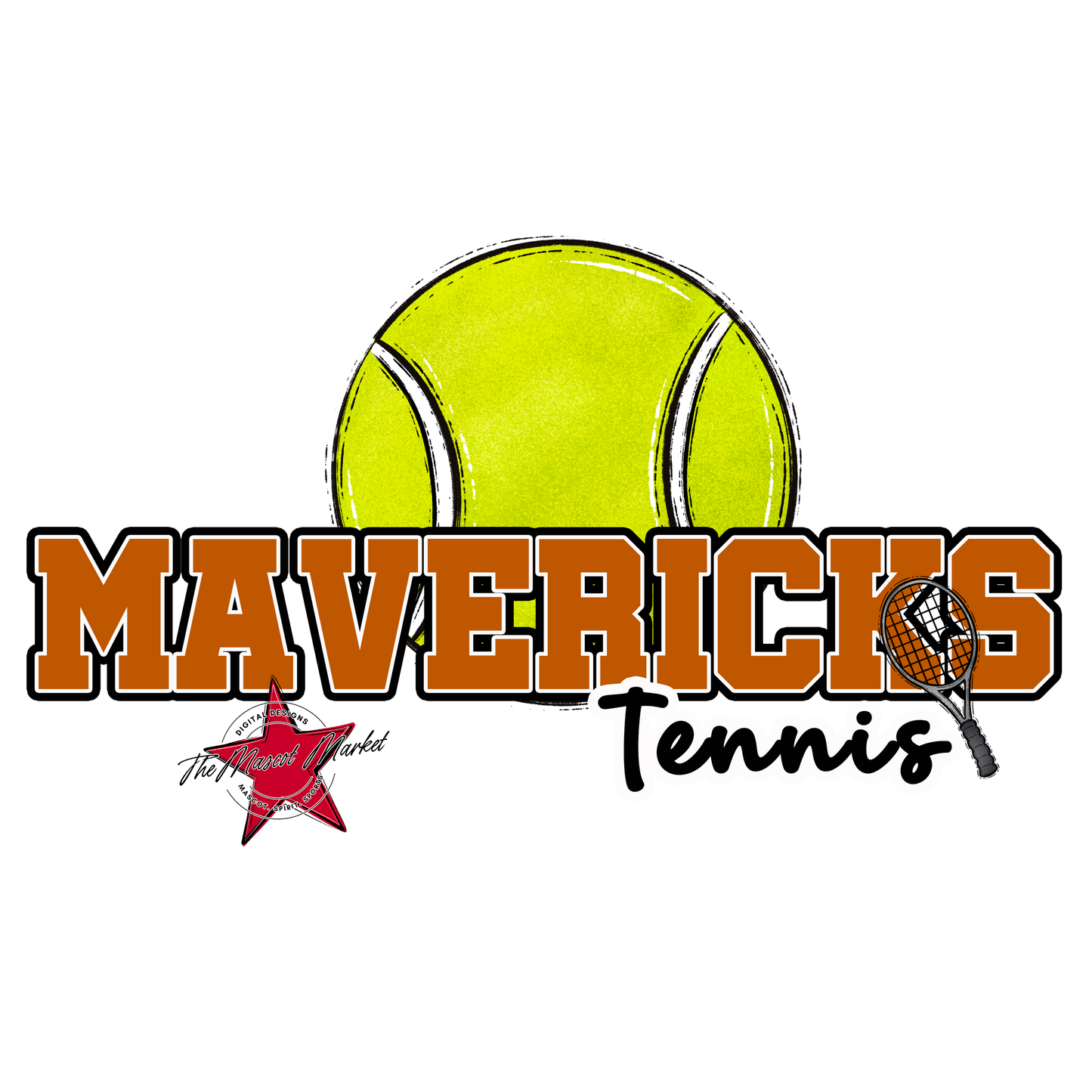 Mavericks Varsity Tennis-Burnt Orange