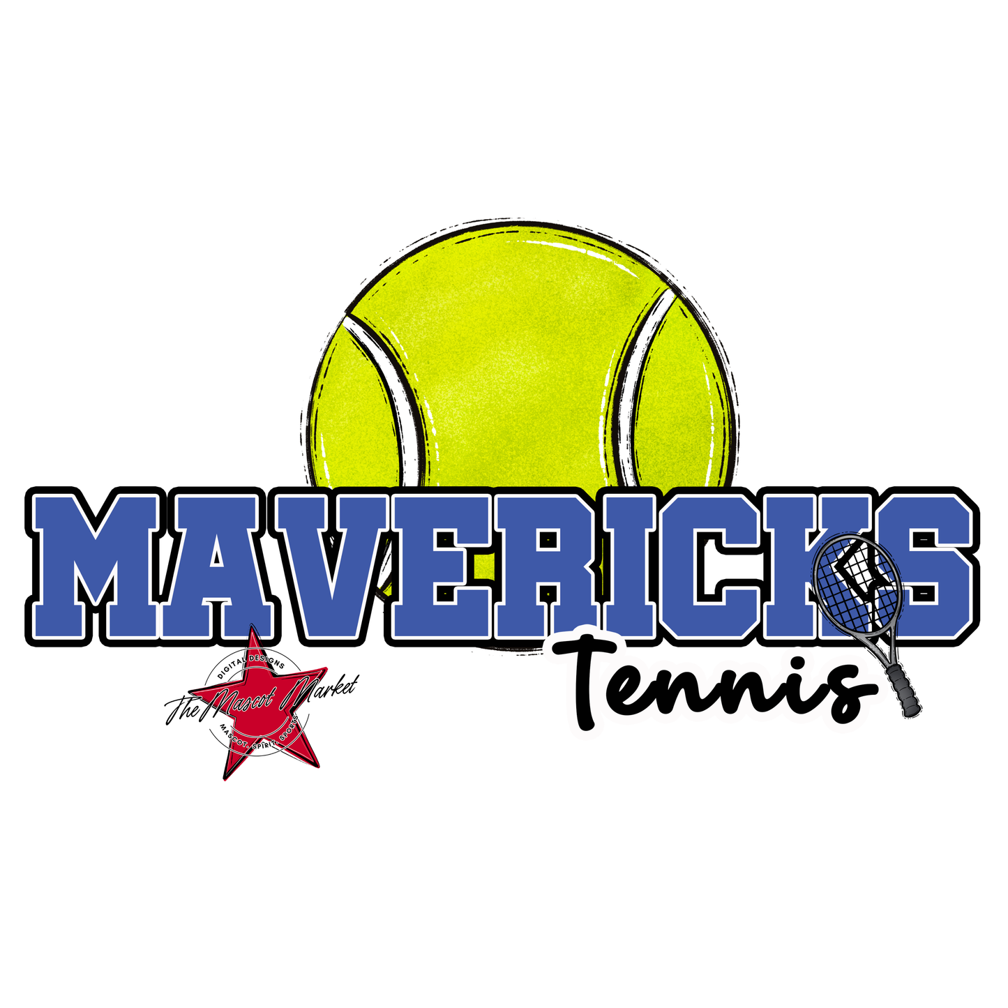 Mavericks Varsity Tennis-Off Blue