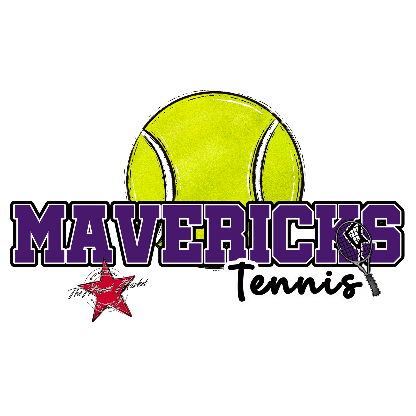 Mavericks Varsity Tennis-Purple