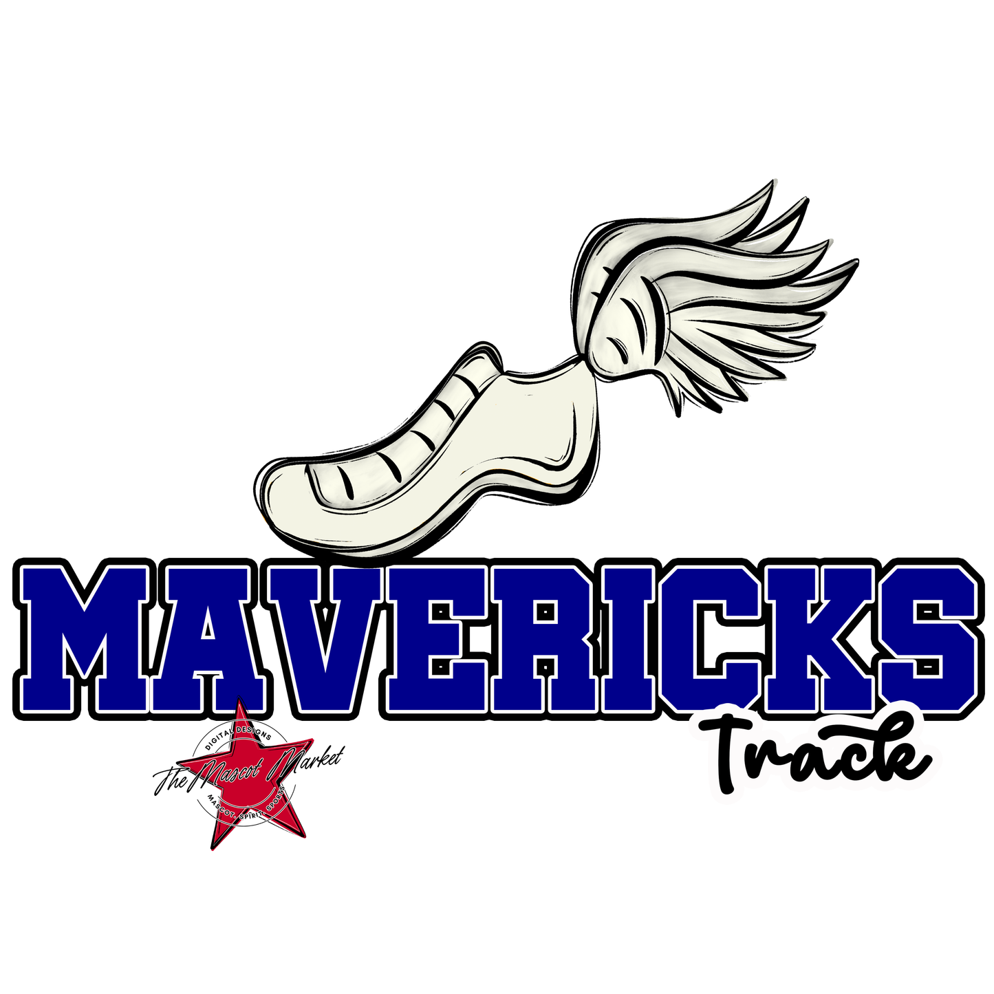 Mavericks Varsity Track-Blue