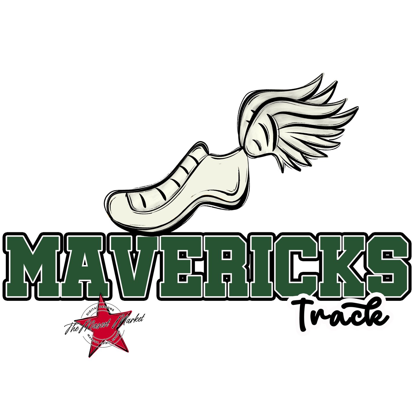 Mavericks Varsity Track-Green
