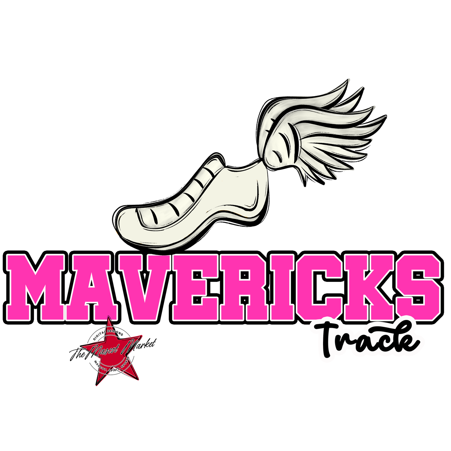 Mavericks Varsity Track-Pink