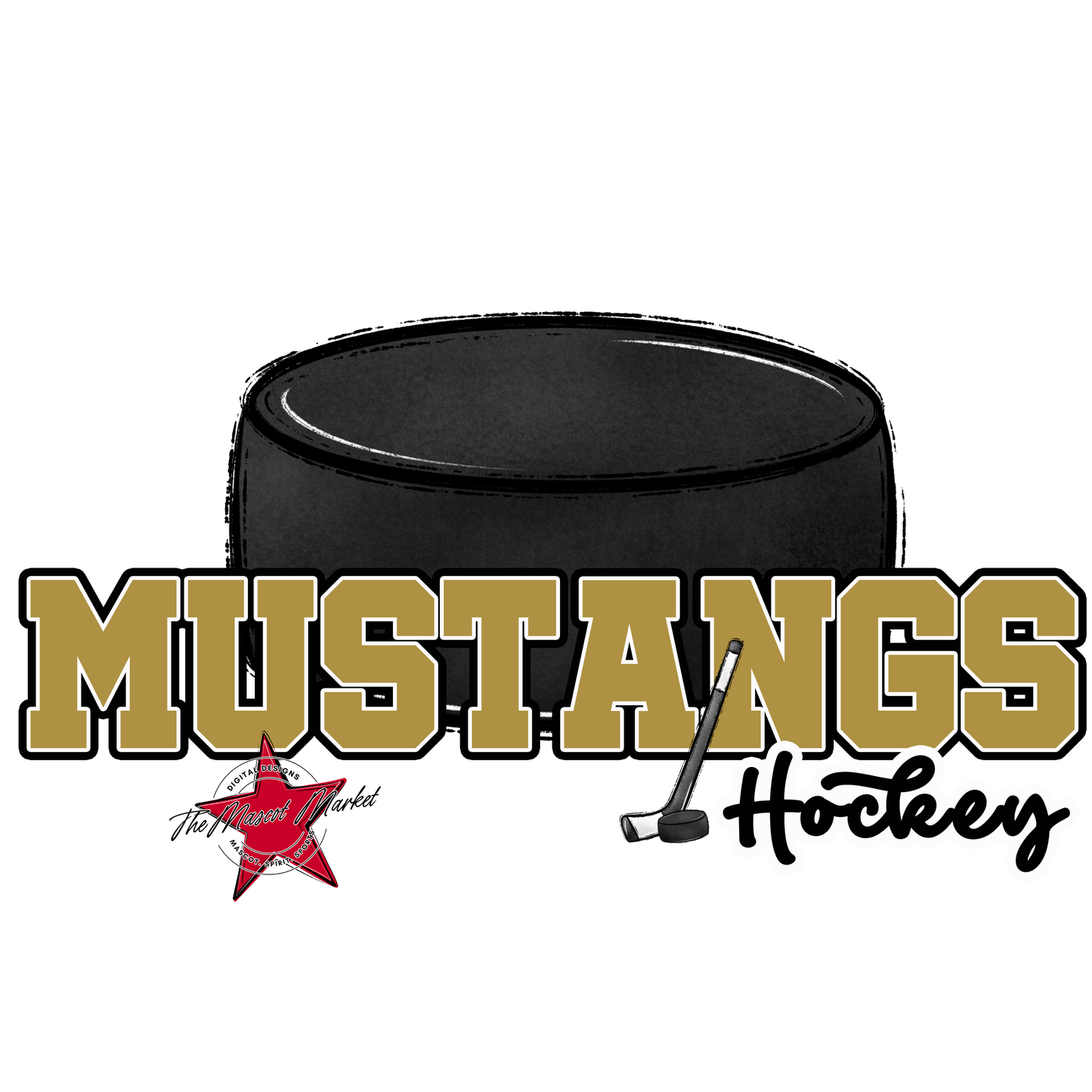 Mustangs Varsity Hockey-Gold