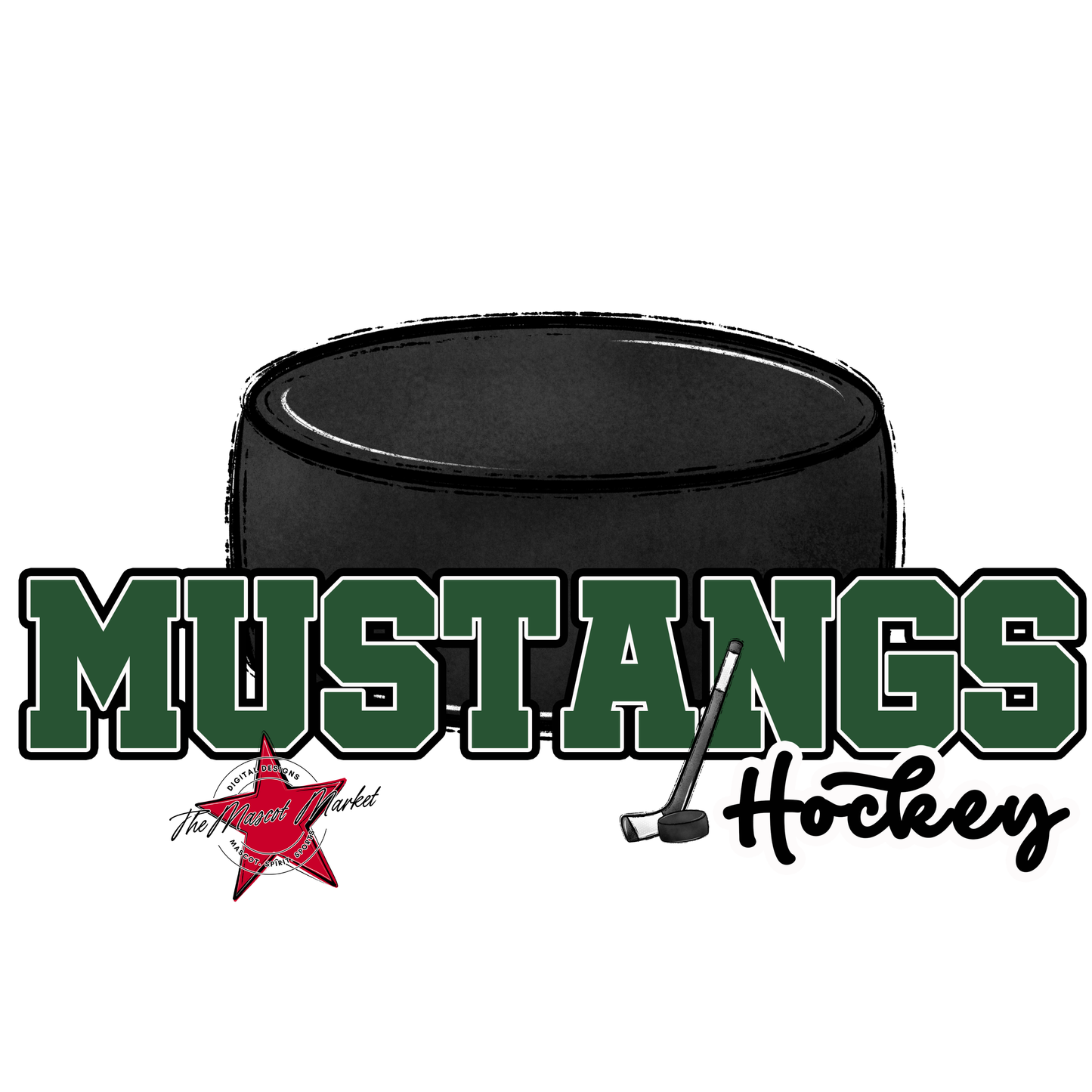 Mustangs Varsity Hockey-Green